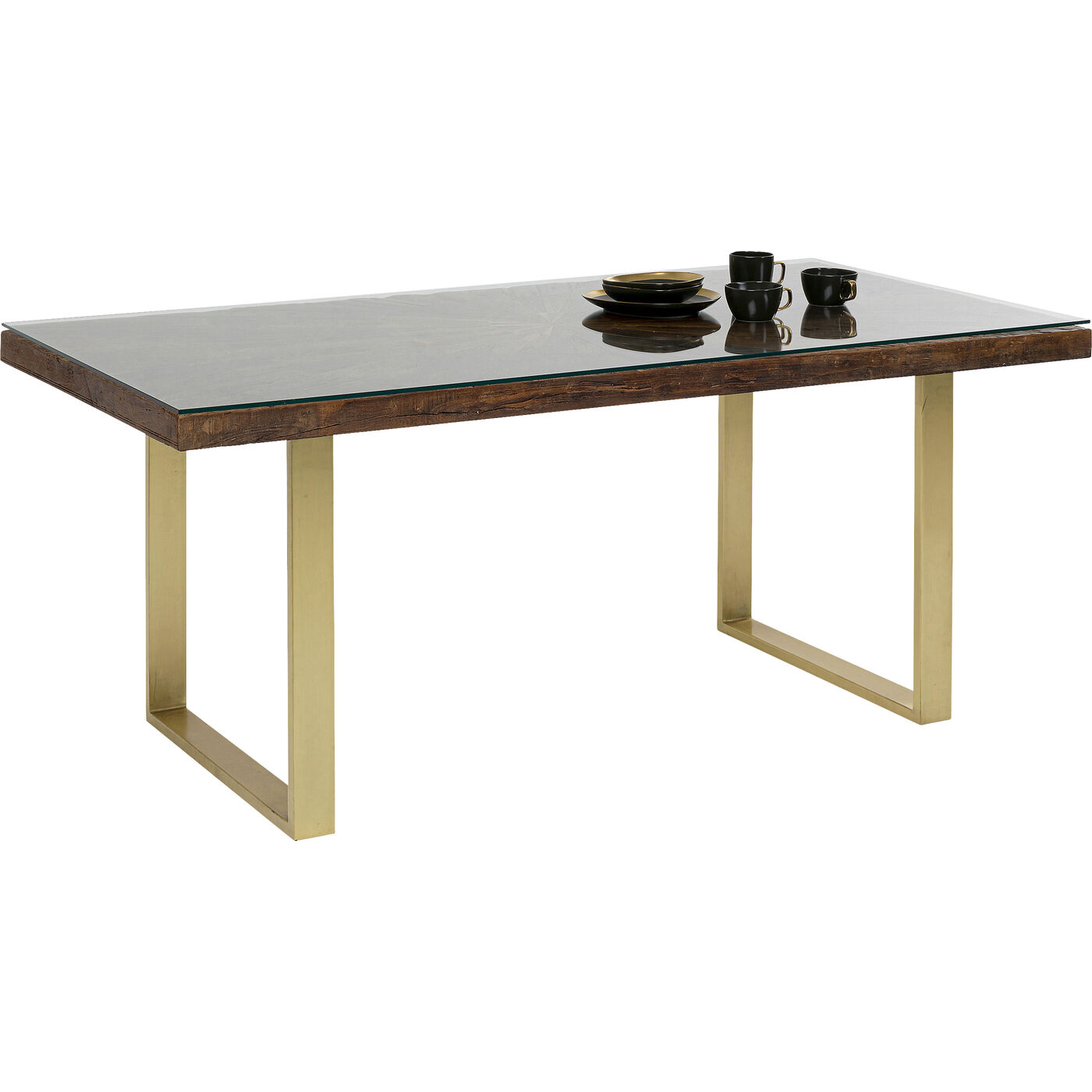 Стол Conley Brass 160x80 см