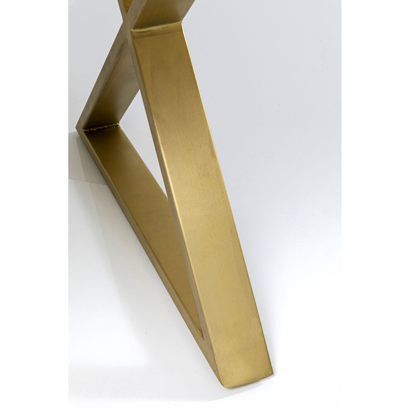 Стол обеденный Eternity Ceramic Cross Brass