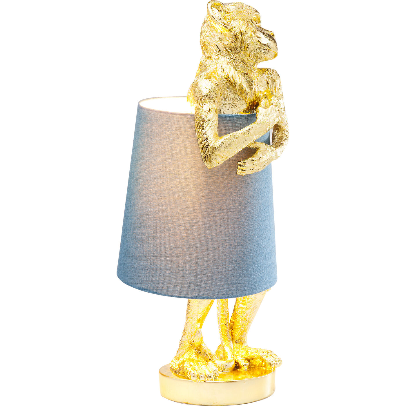 Светильник настольный Animal Monkey Gold Blue