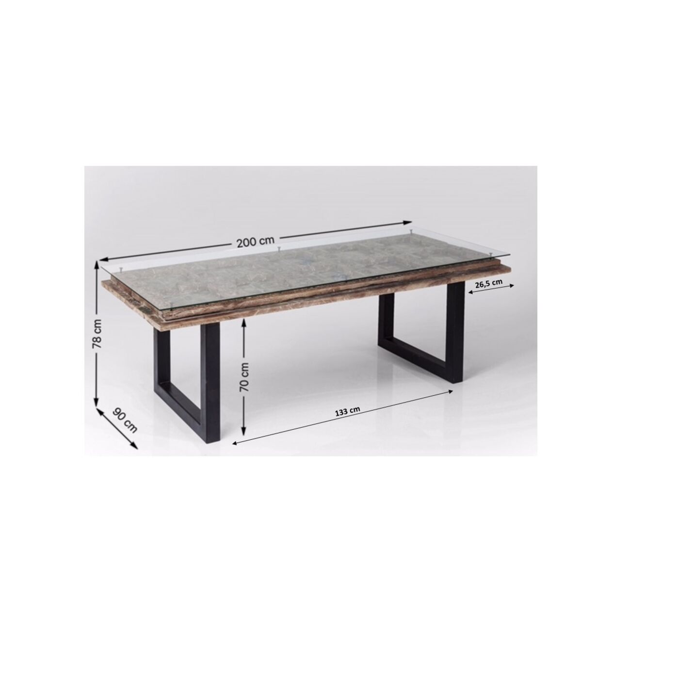 Стол Kalif 200x90 см