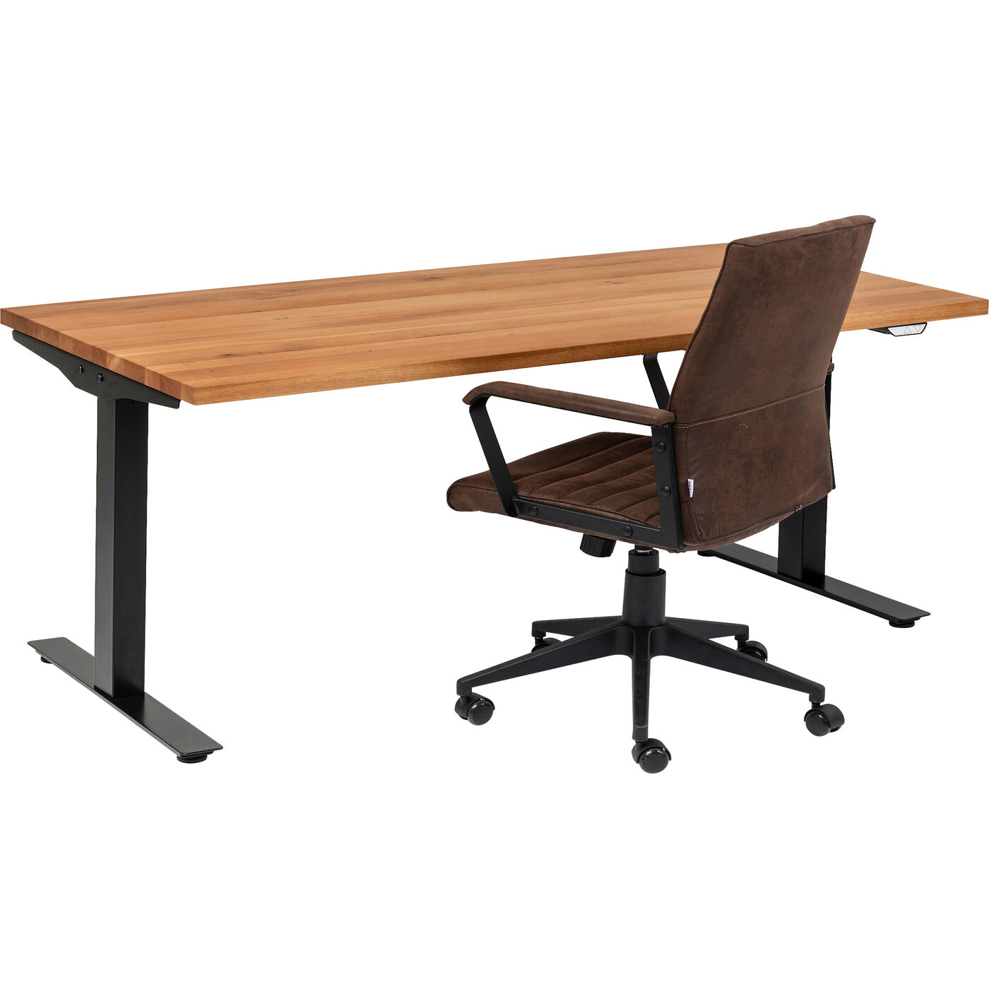 Стол письменный Office Jackie Oak Black 200x100 см