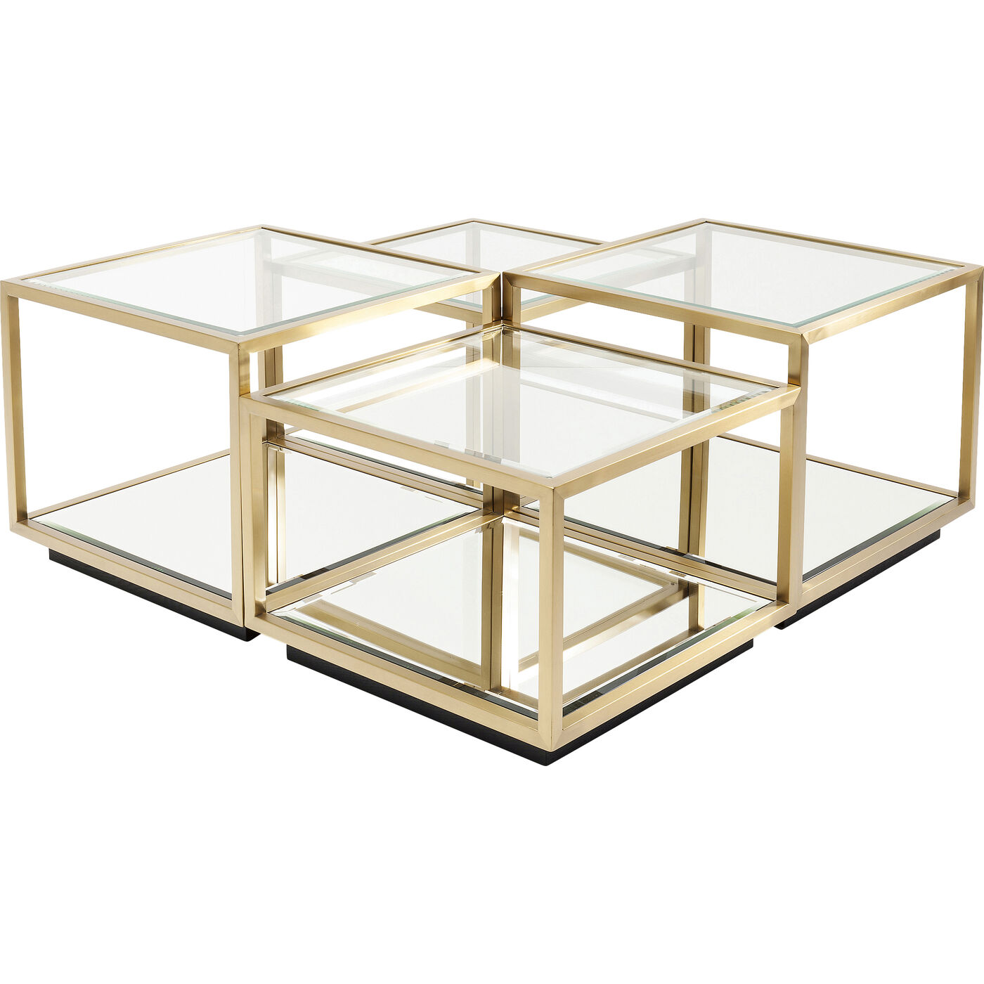 Стол кофейный Luigi Gold (4 предмета)