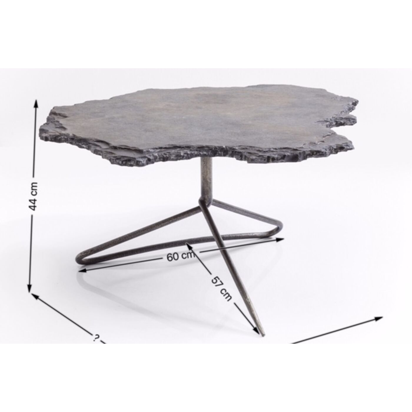 Стол кофейный Vulcano 82x92 см