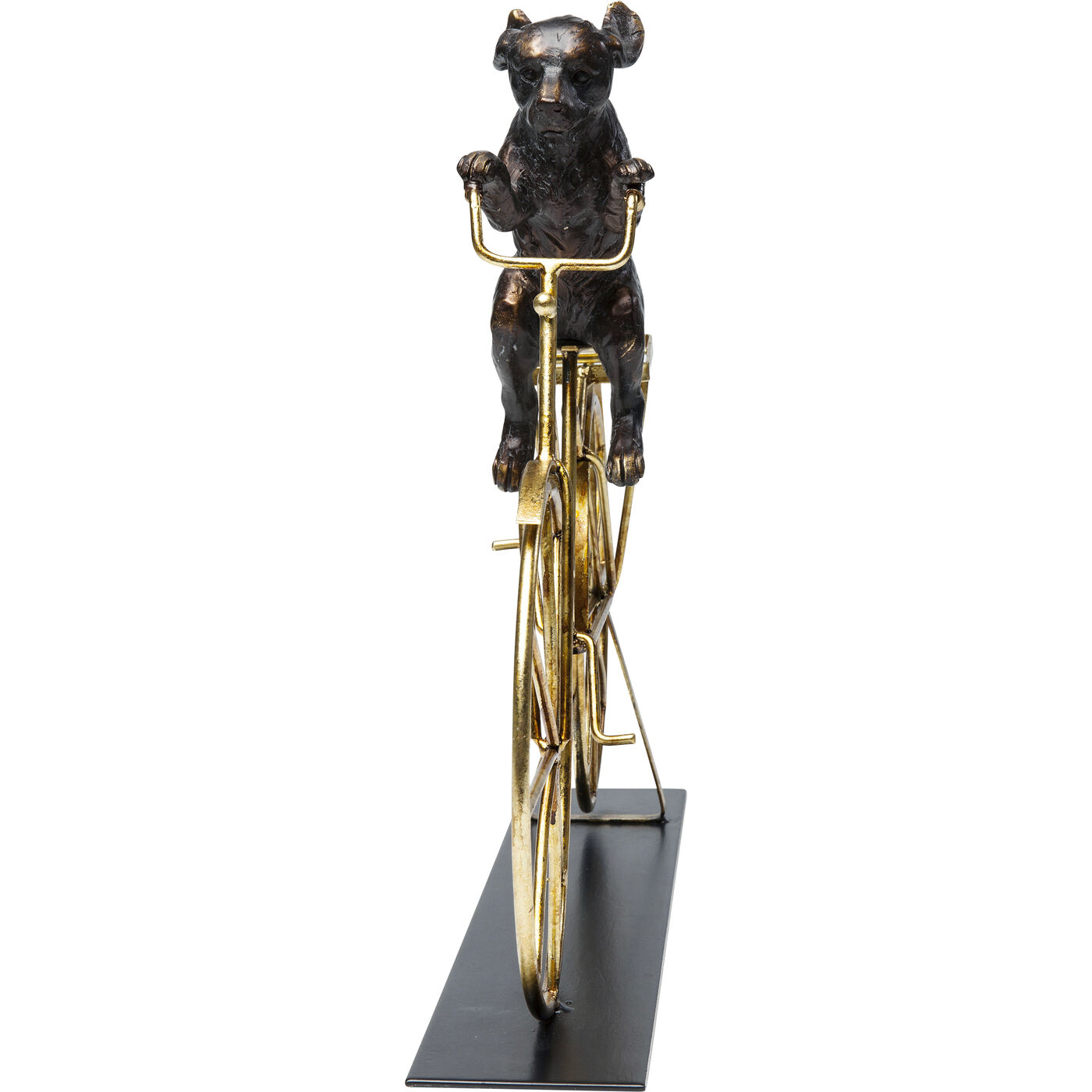 Фигура декоративная Dog With Bicycle "Собака на велосипеде"