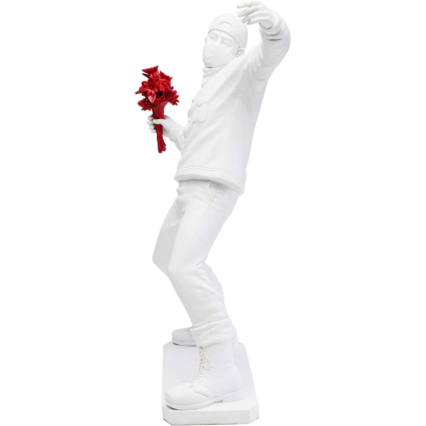 Фигура декоративная Street Art Bouquet White 67 см