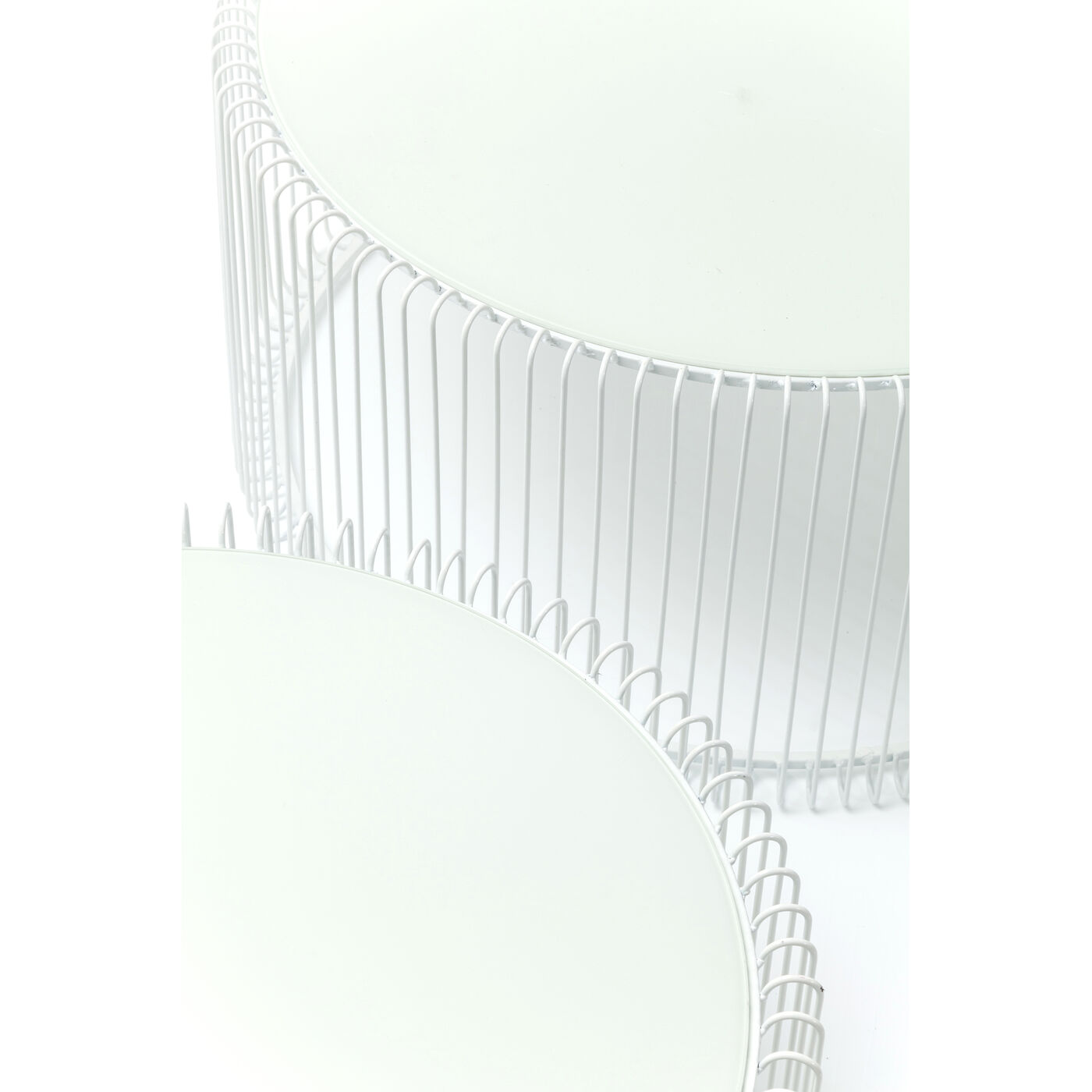 Стол кофейный Wire White (2 шт)