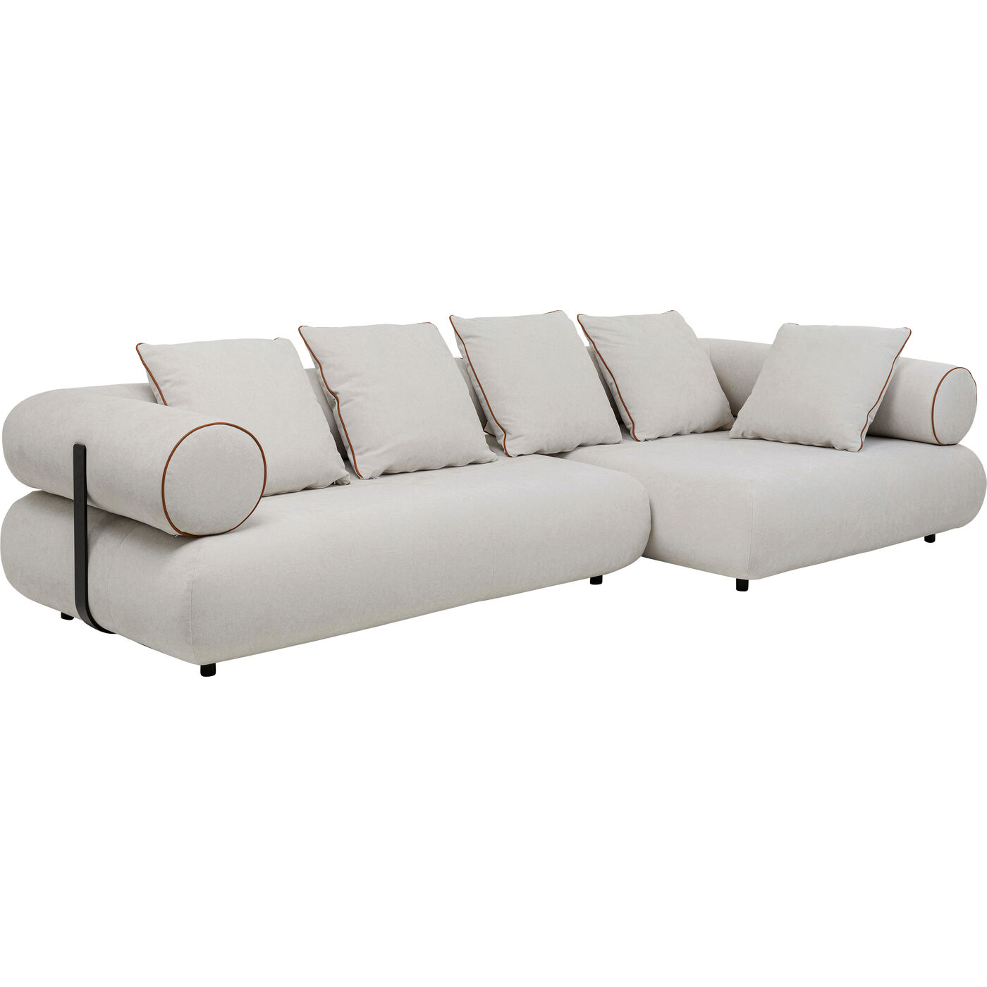 Диван правосторонний угловой Splendido Creme Right 327cm