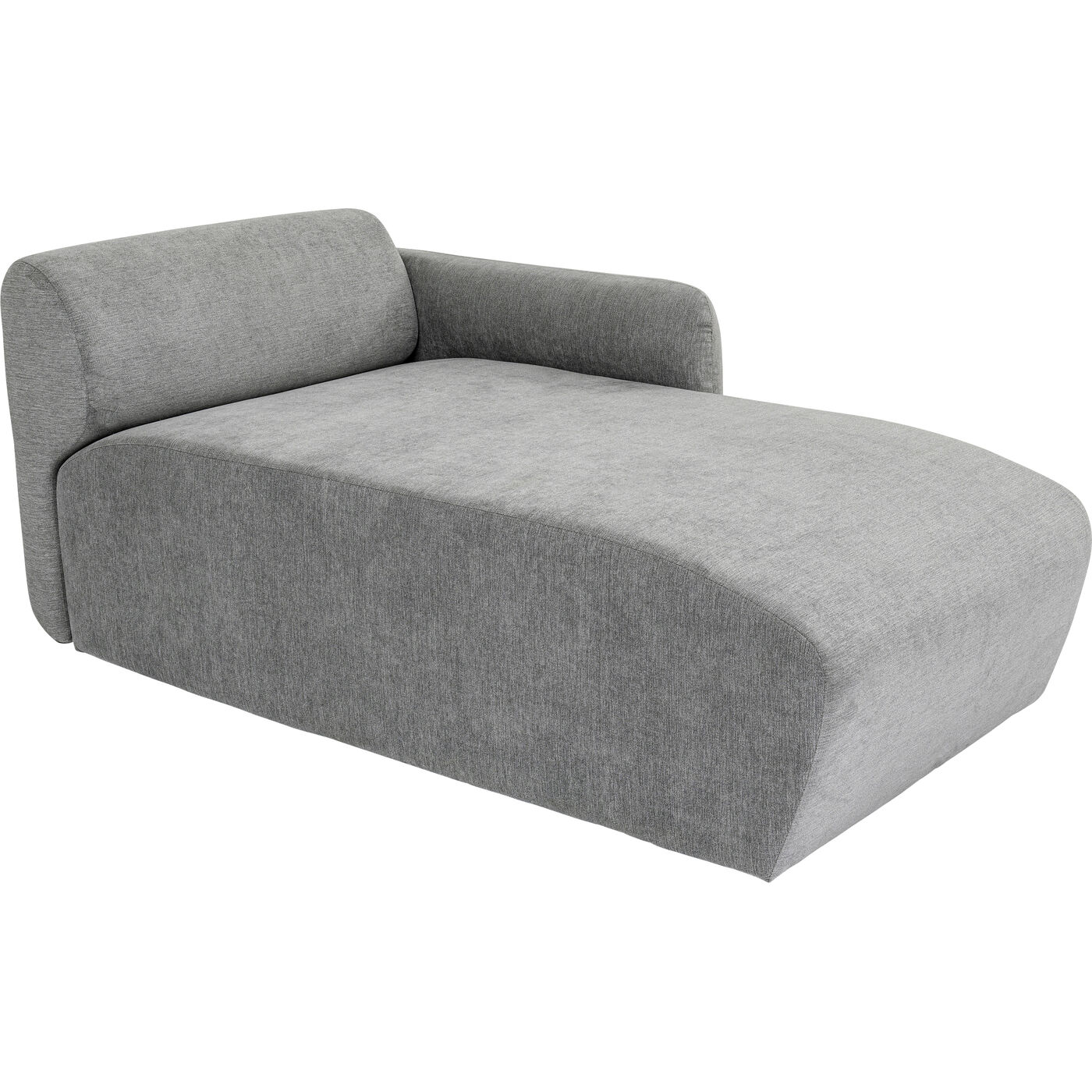 Оттоманка правосторонняя Lucca Ottomane Elements Grey Right 90 см