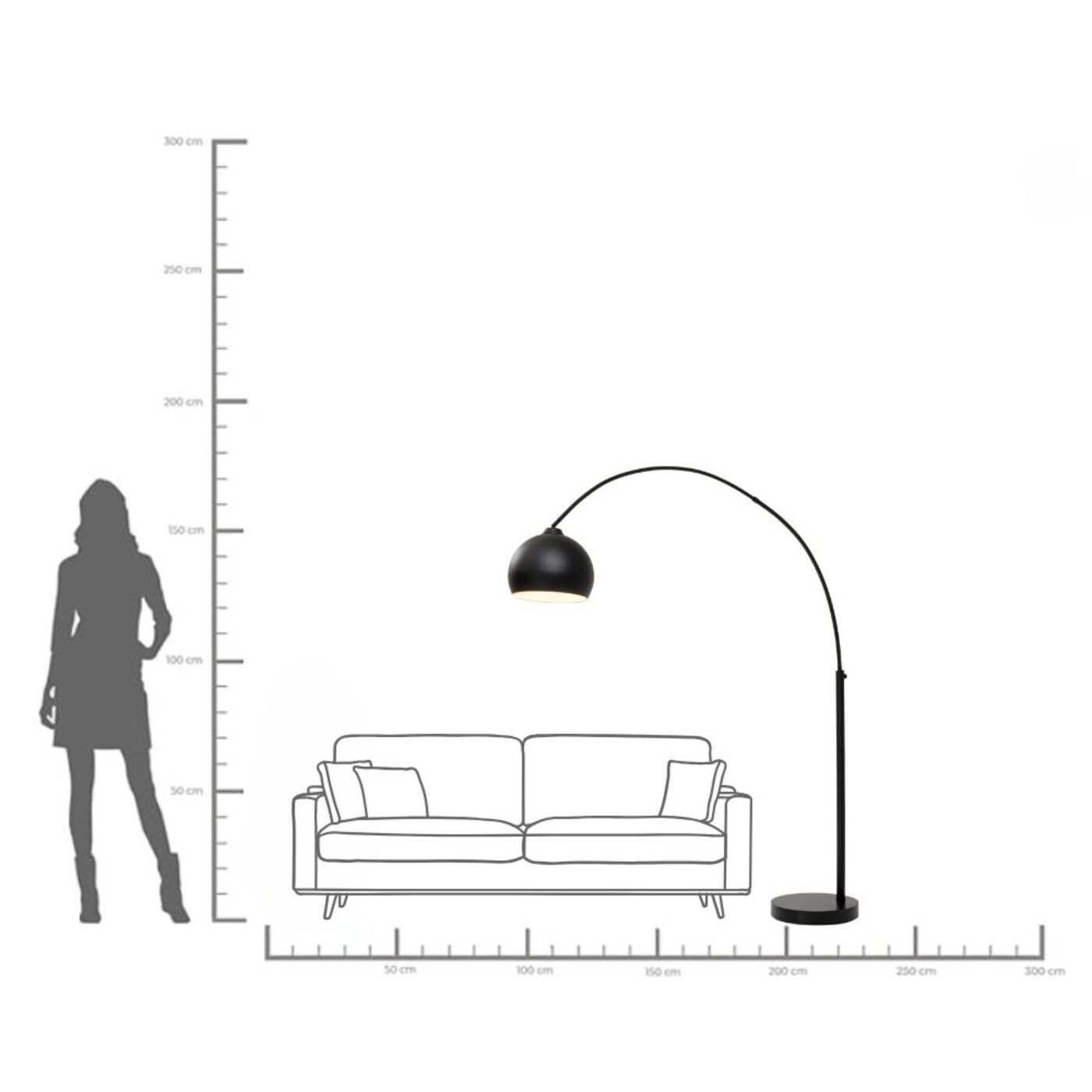 Светильник напольный Lounge Small Deal Eco Matt Black