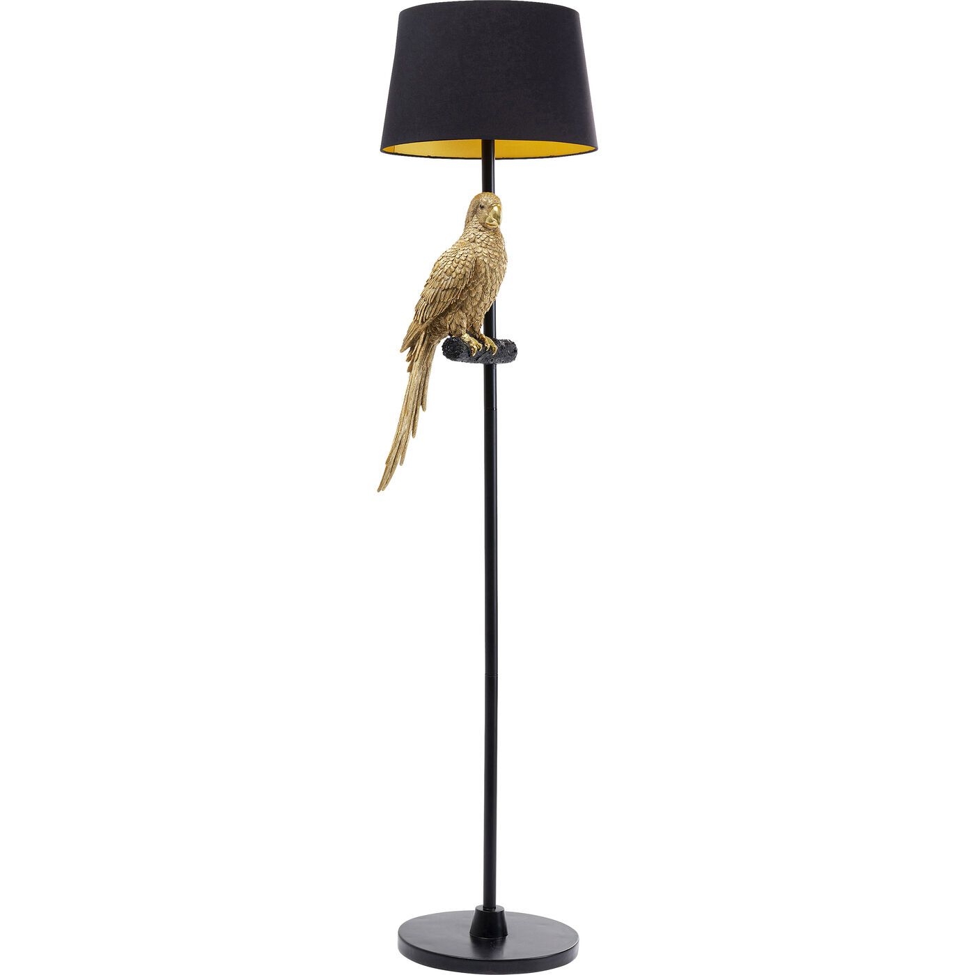 Светильник напольный Animal Parrot Gold 176 см