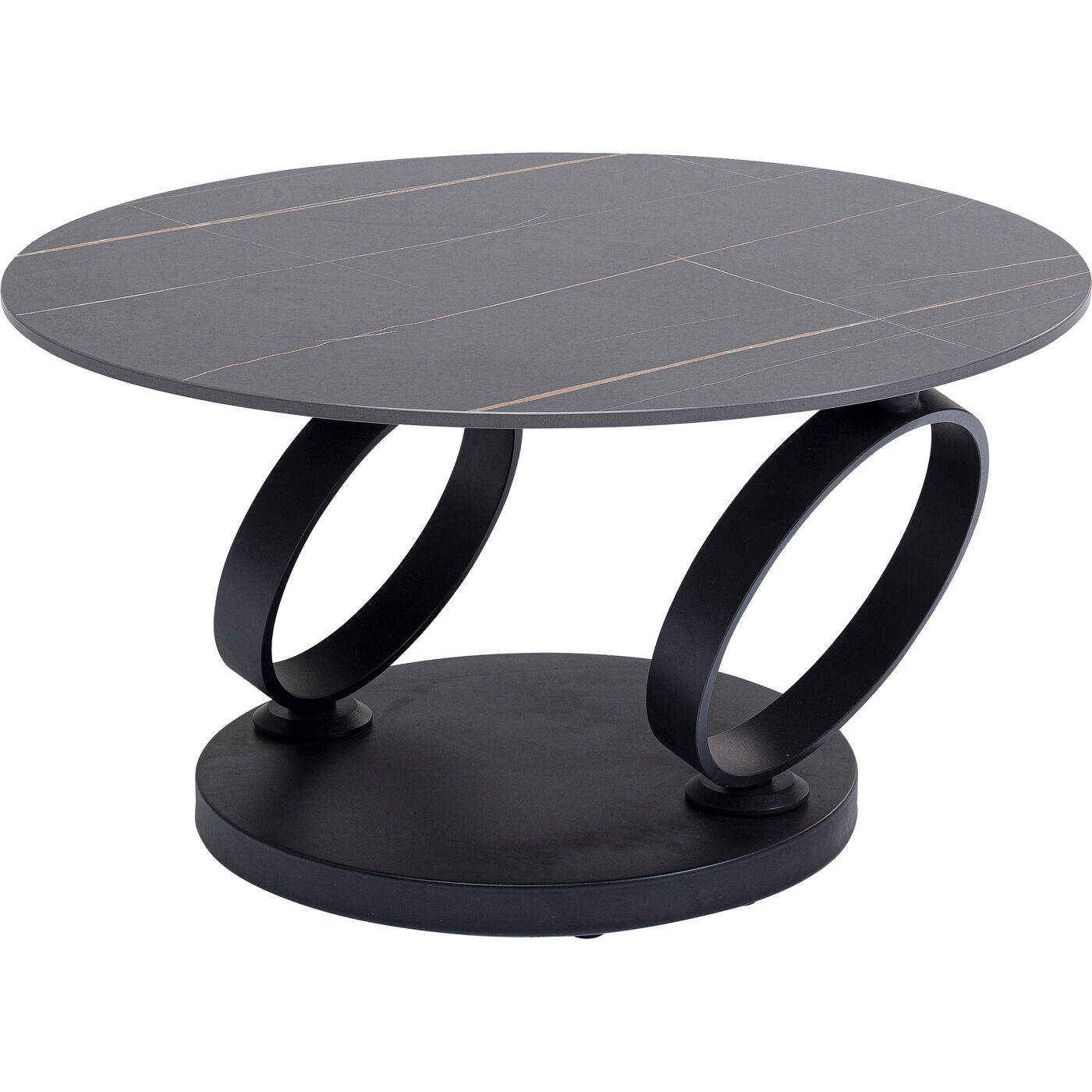 Стол кофейный Beverly black 133x80 см
