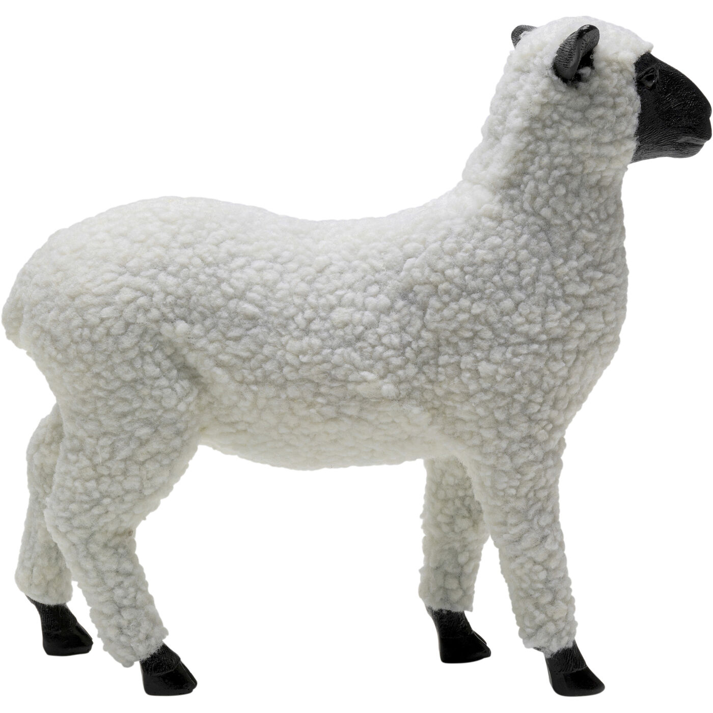 Фигура декоративная Happy Sheep Wool White 28 см