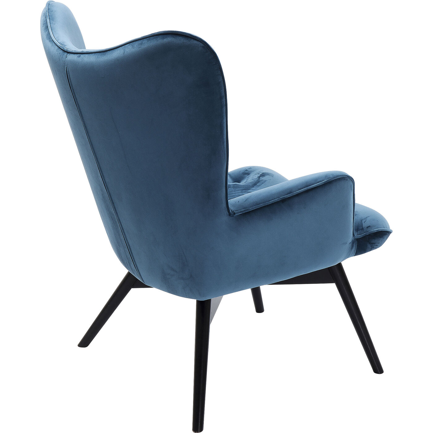 Кресло Black Vicky Velvet Bluegreen