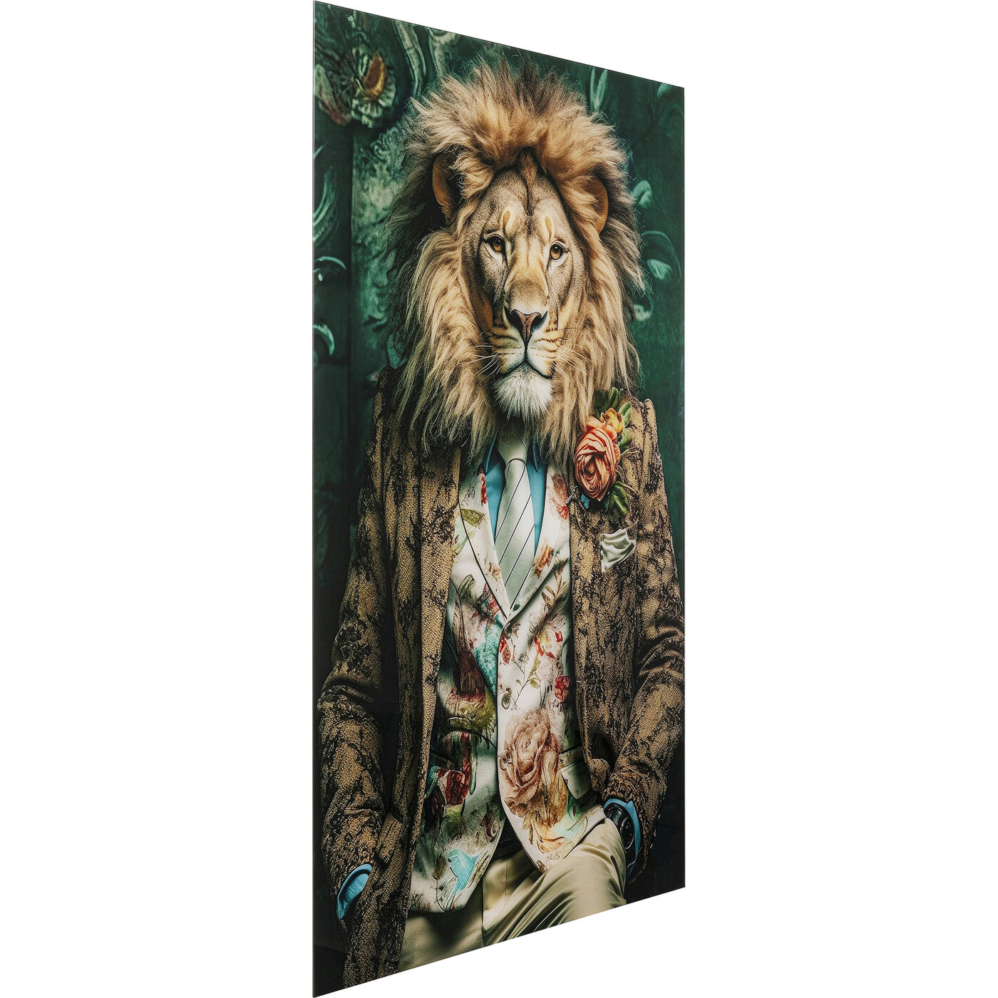 Картина стеклянная Mister Lion 150x100 см