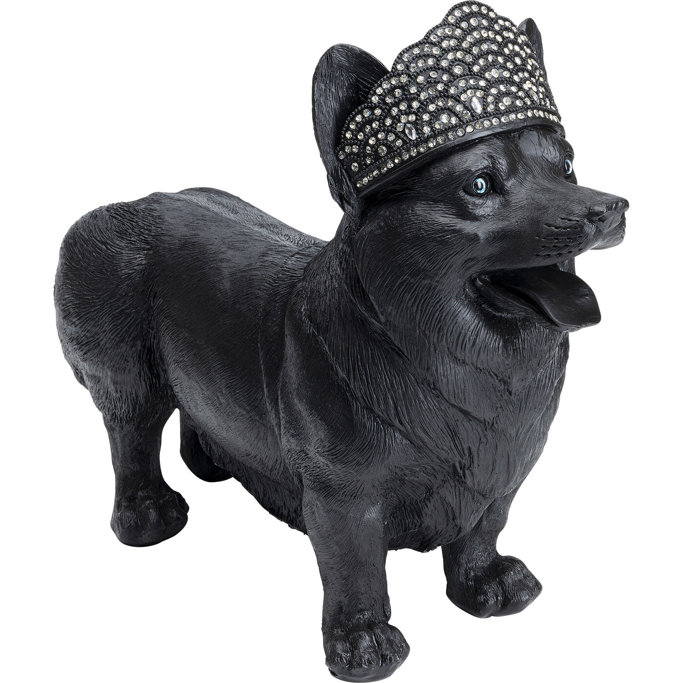 Фигура декоративная Royal Standing Corgi Black