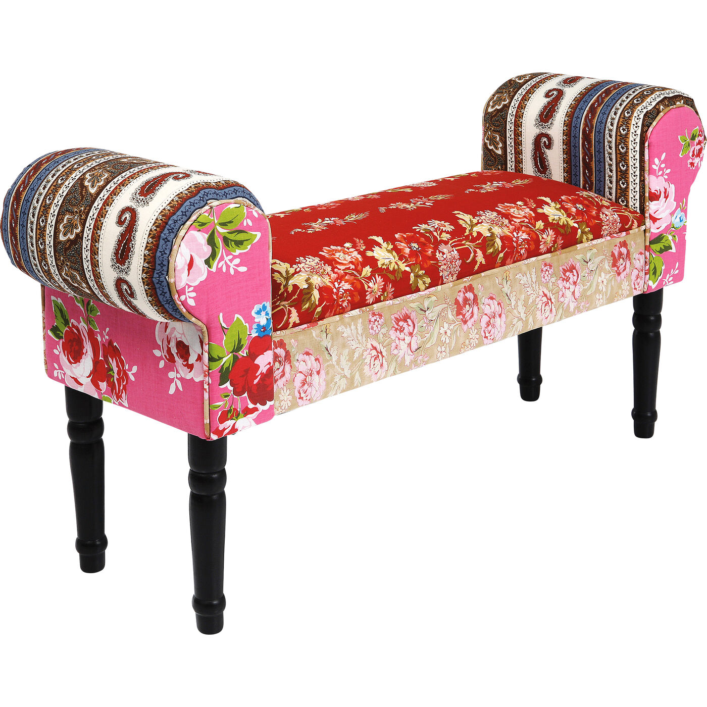 Скамья Wing Patchwork Red