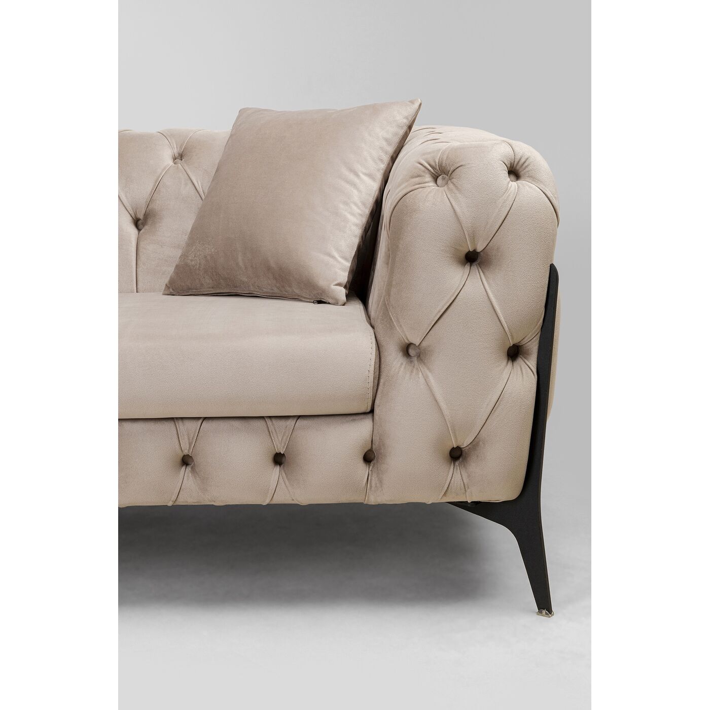 Диван угловой Bellissima Velvet Taupe Left 180x240 см