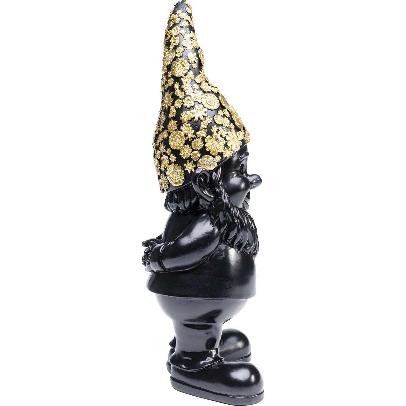 Фигура декоративная Gnome Standing Black Gold 30 см