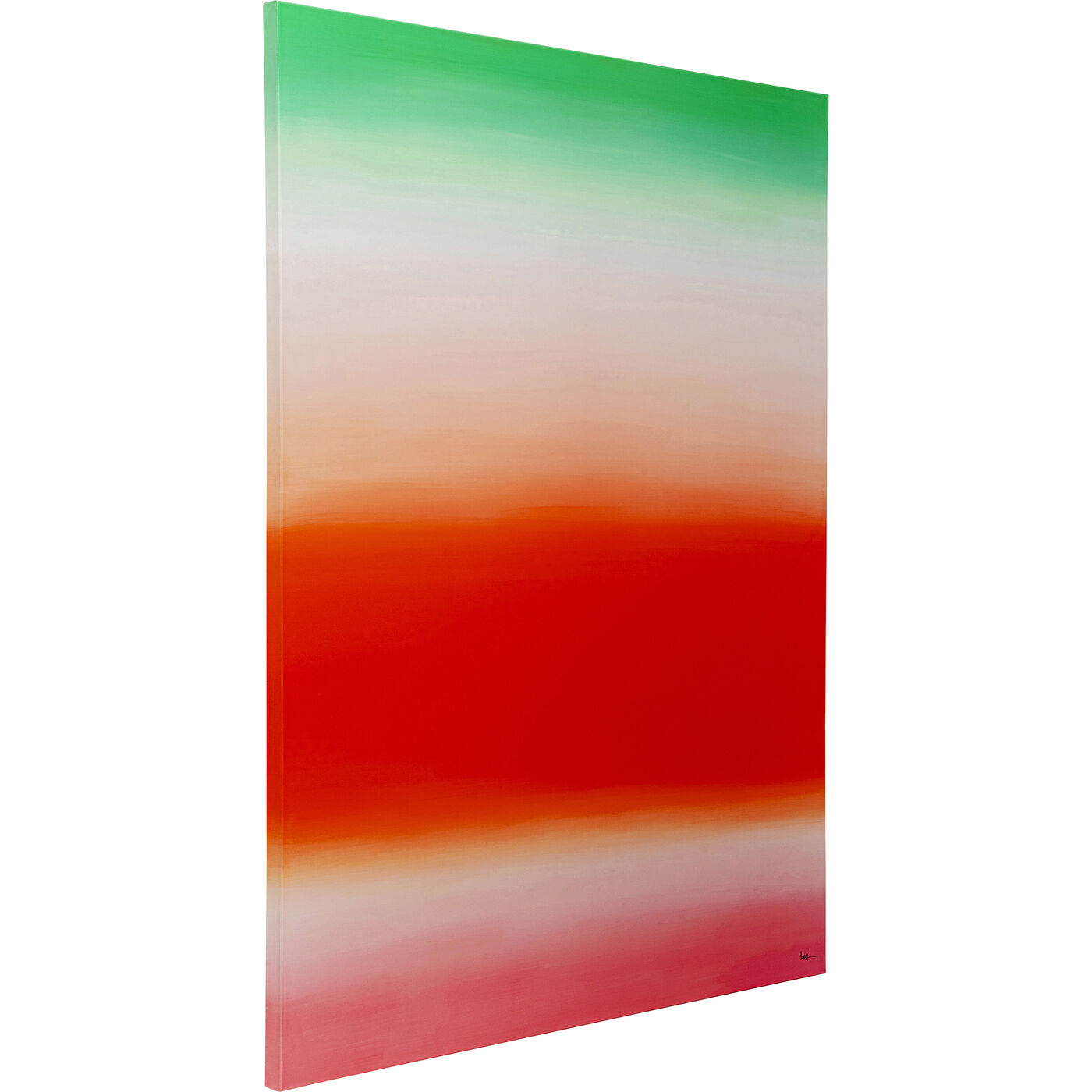 Картина на холсте Tendency Orange 160x120 см