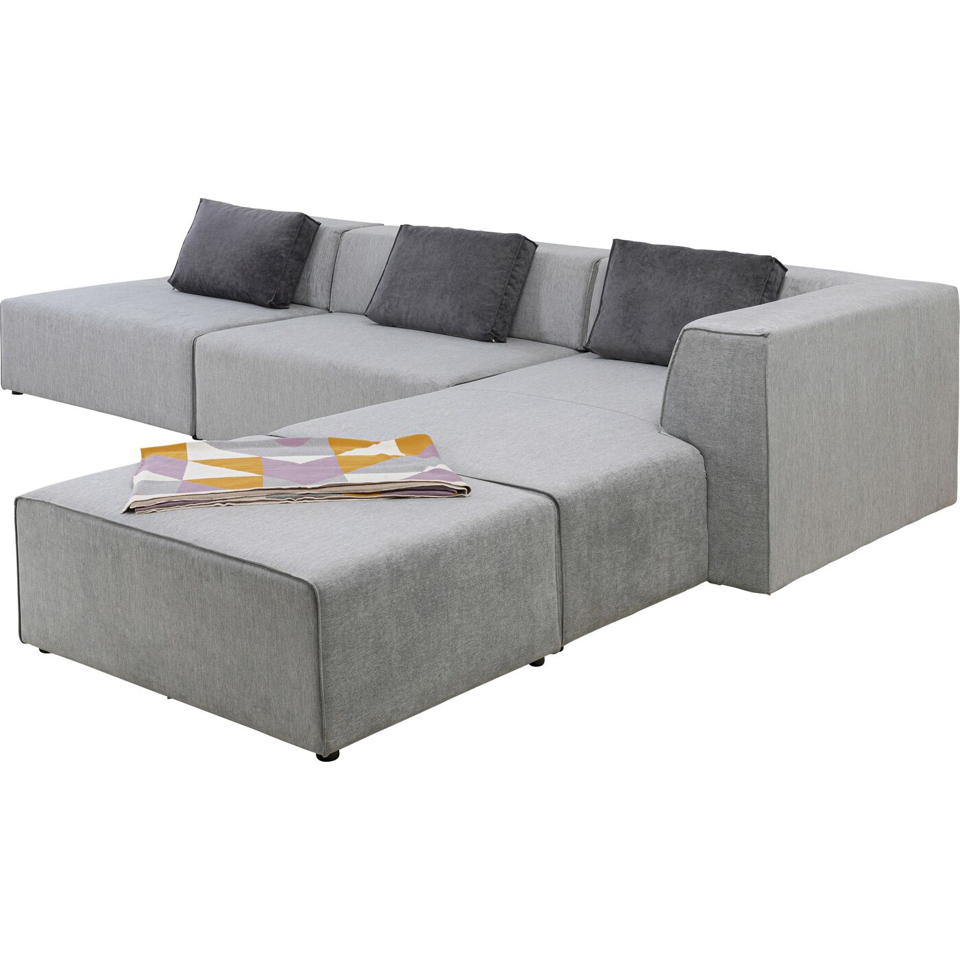 Угловой диван Infinity Atlanta Grey 357 см