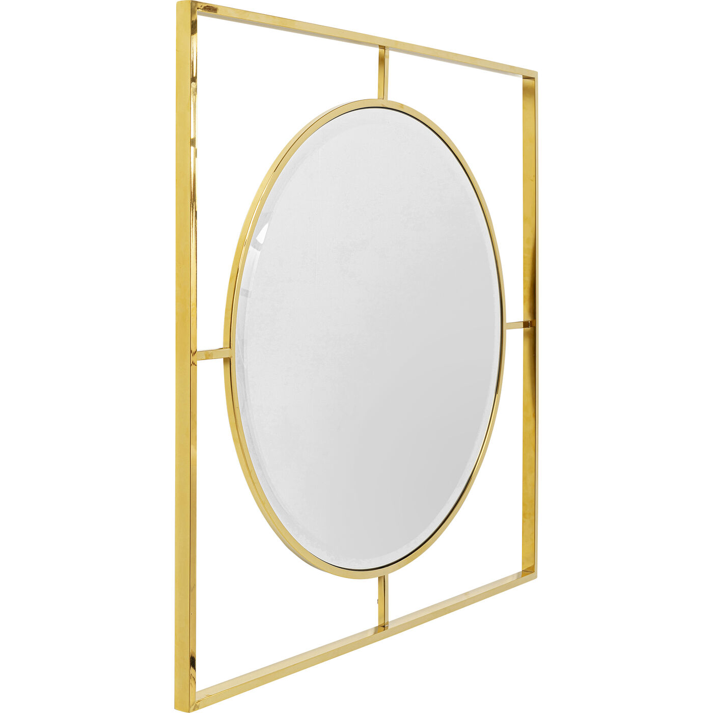 Зеркало Stanford Frame Gold Ø90 см