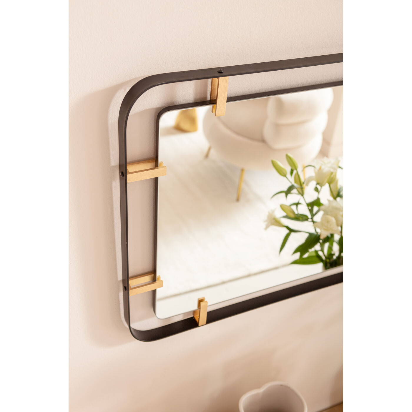 Зеркало Betsy Frame Metal 165x55 см