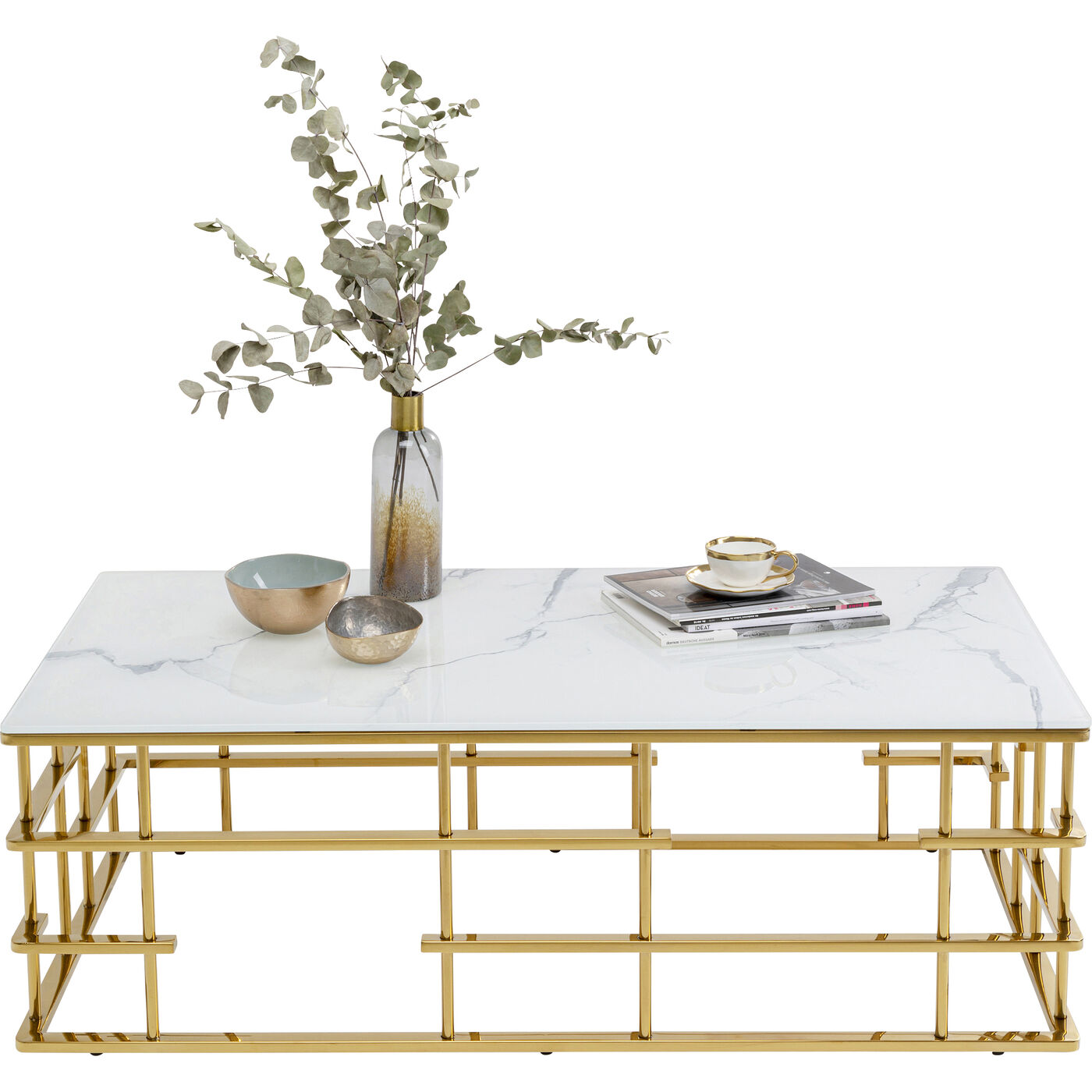 Стол кофейный Rome Gold 130x70 см