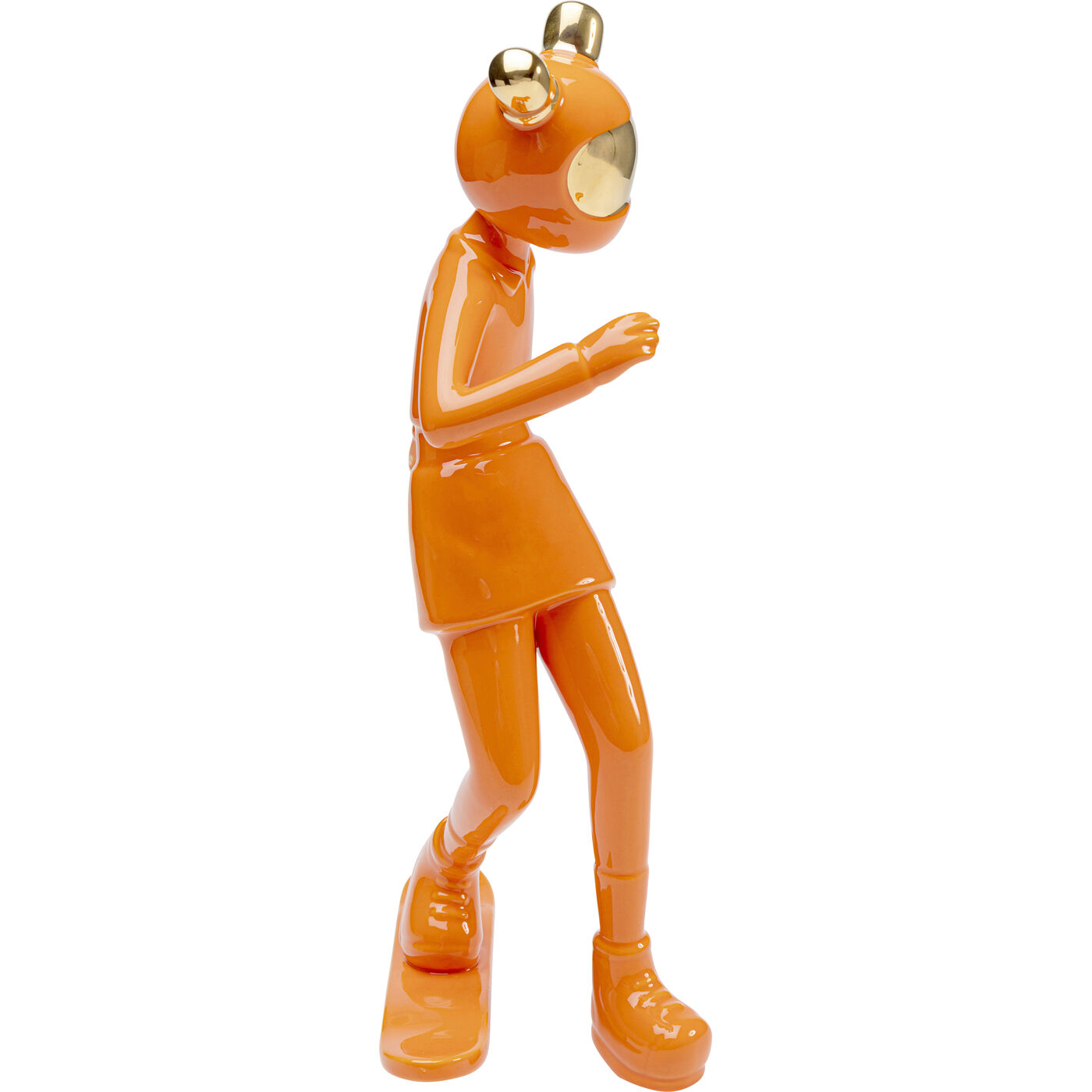 Фигура декоративная Skating Astronaut Orange 33 см