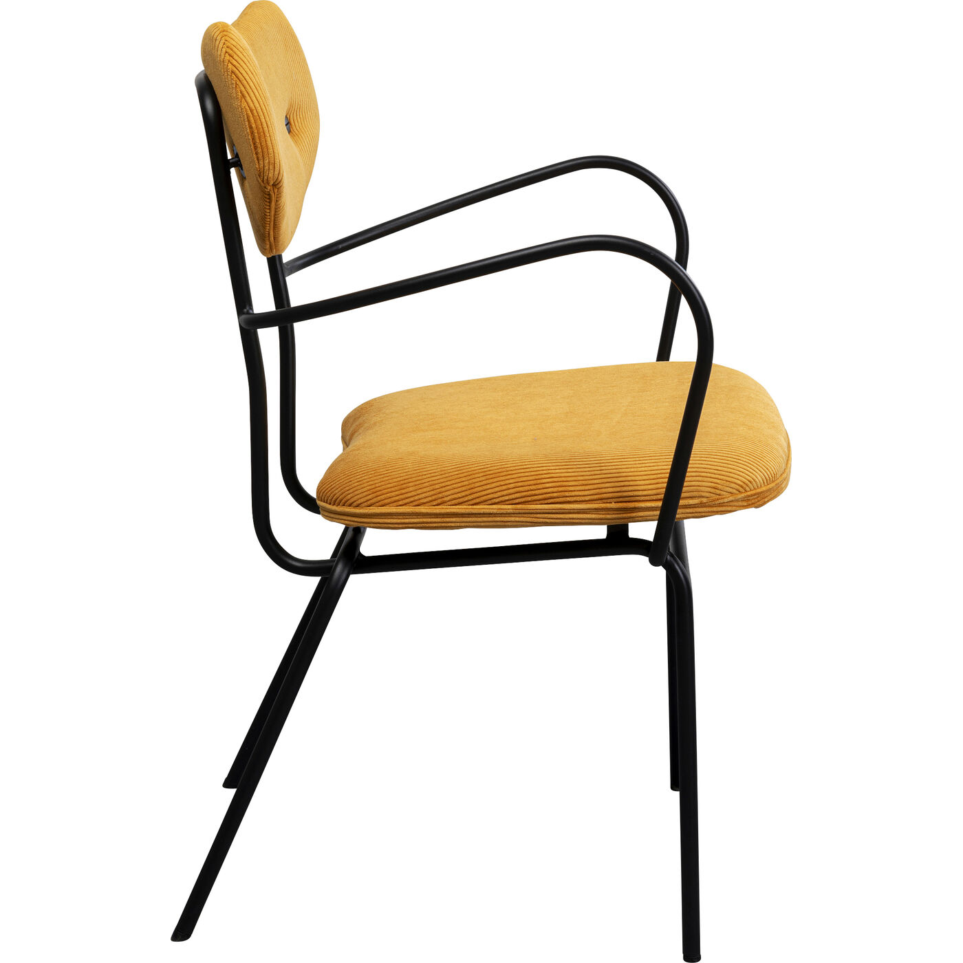 Стул с подлокотниками Viola Yellow
