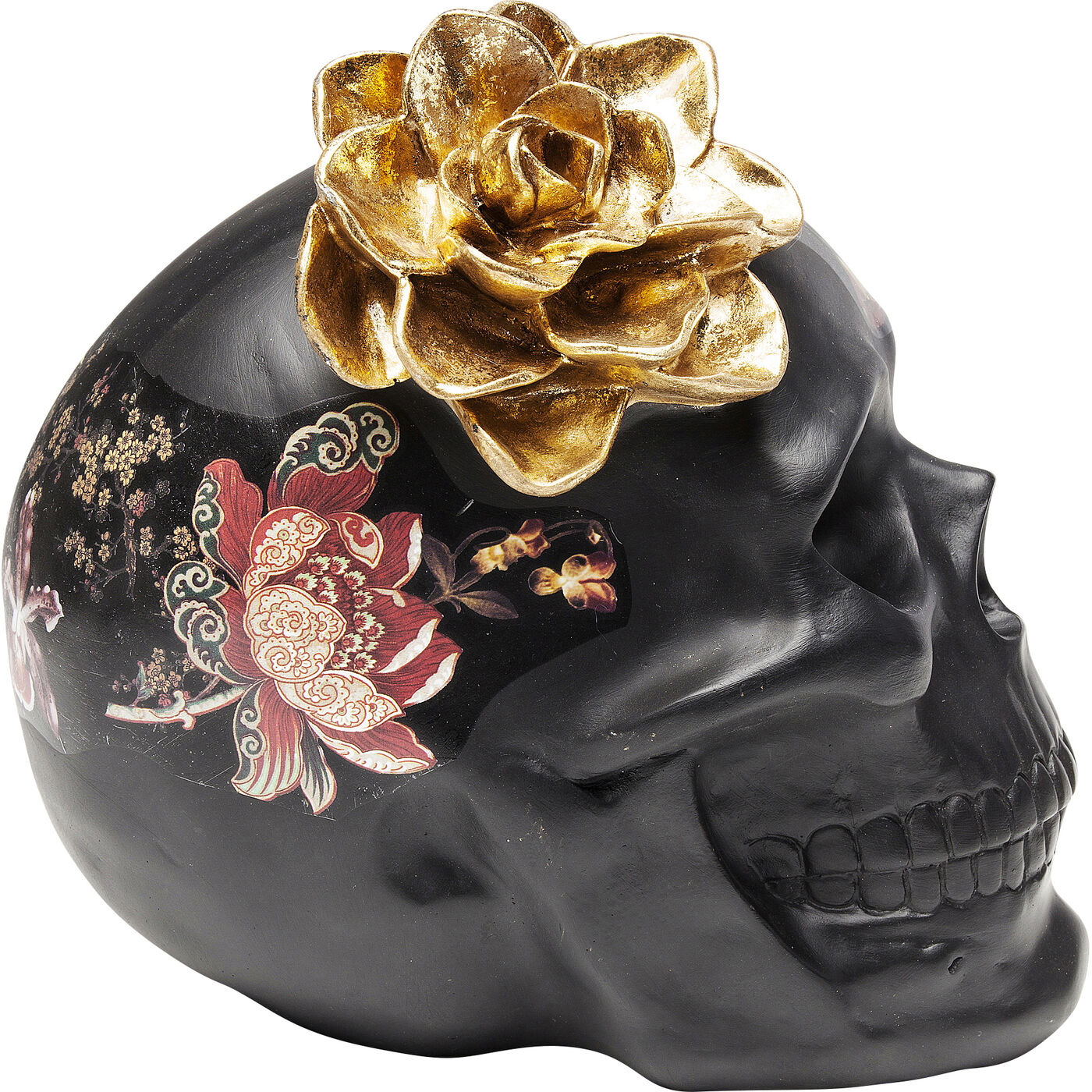 Фигура декоративная Flower Skull 22 см