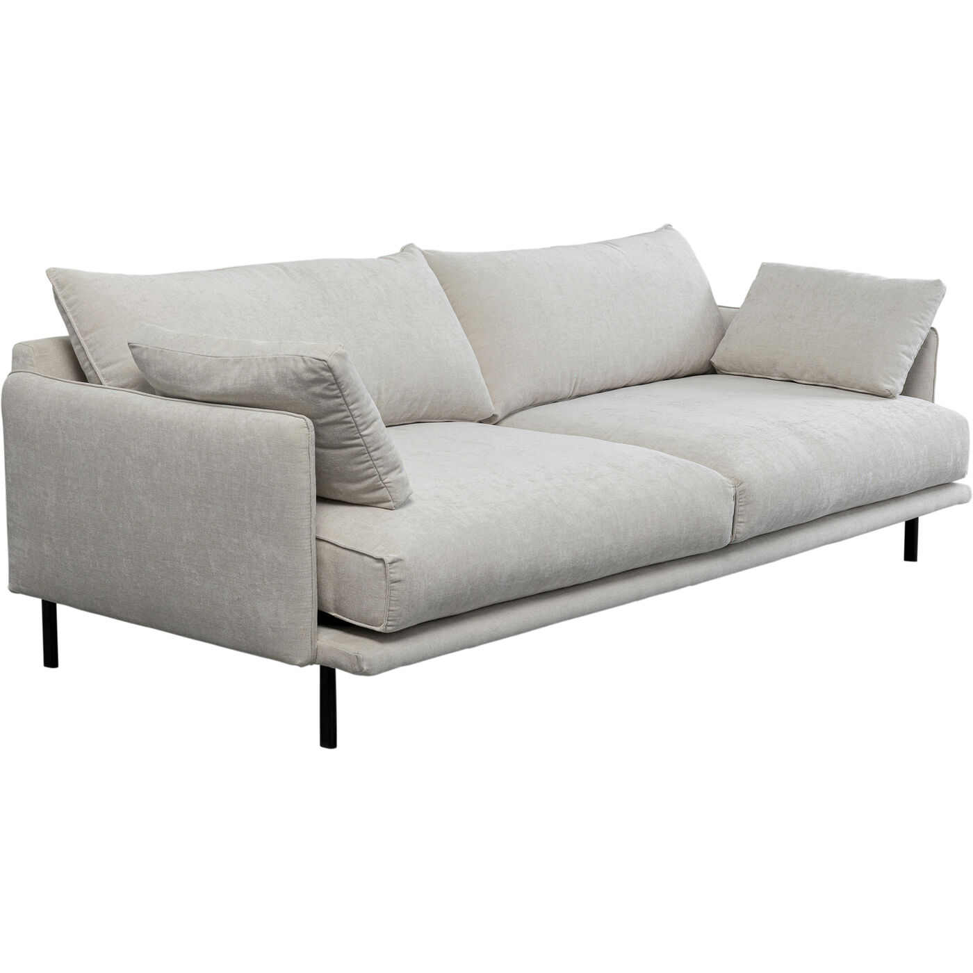 Диван трехместный Edna 3-Seater Cream 245 см