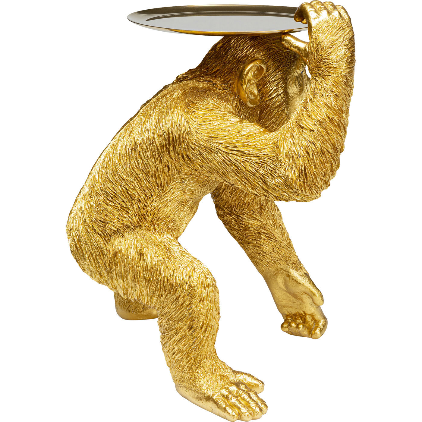 Фигура декоративная Butler Playing Chimp Gold 52 см