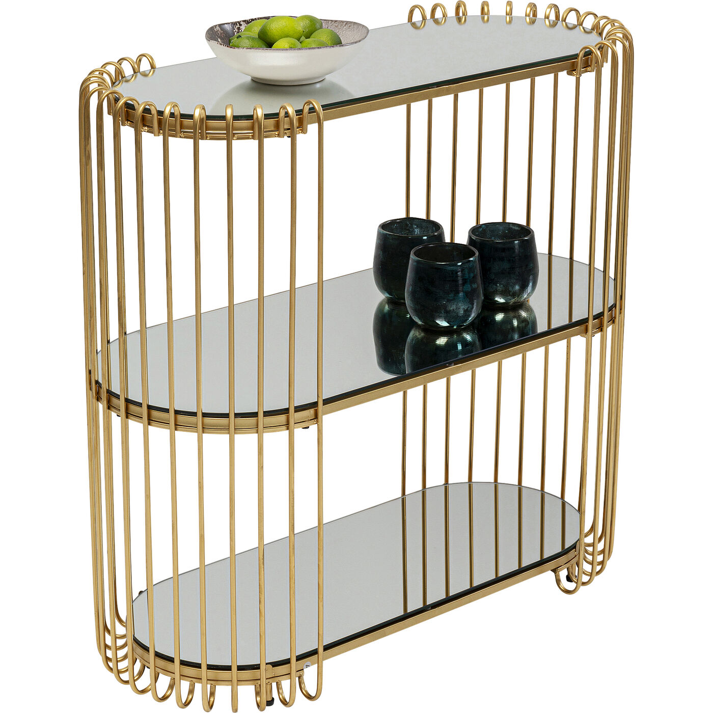 Консоль Wire Brass 81x78 см