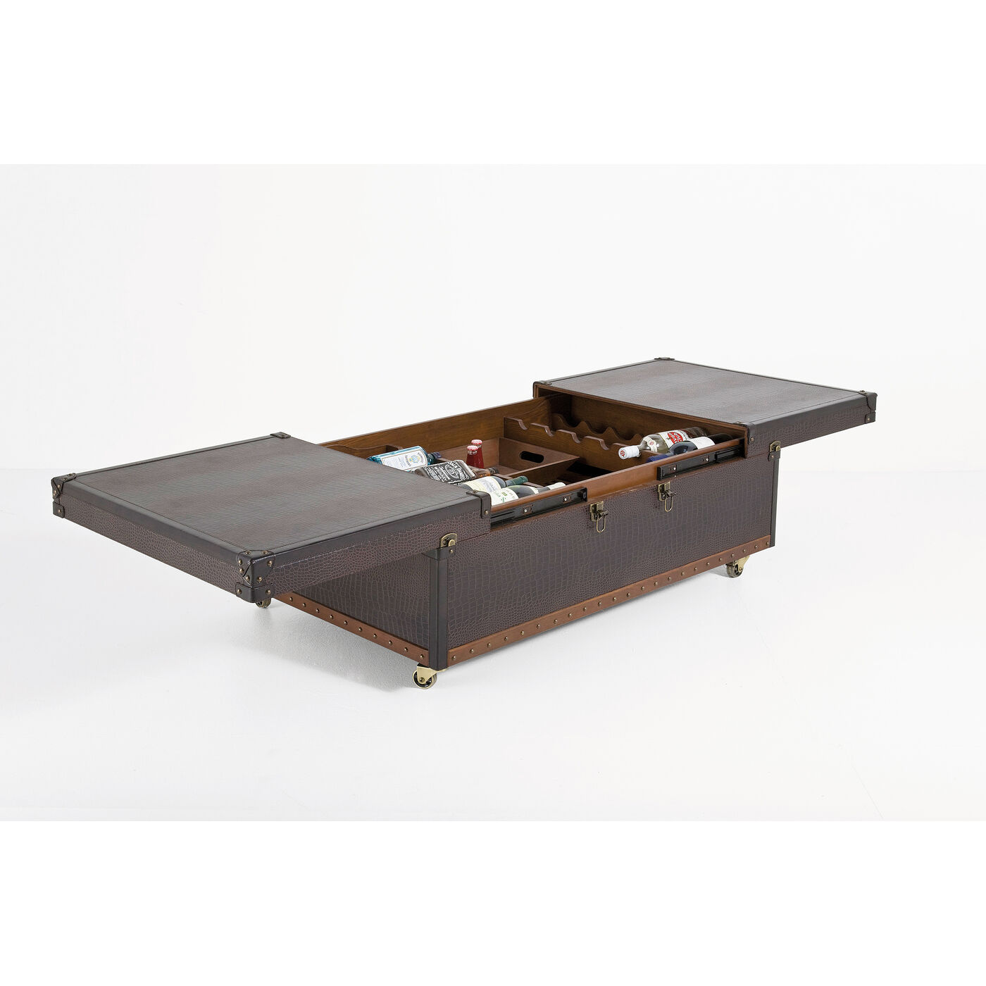 Стол кофейный с баром Globetrotter 120x75 см