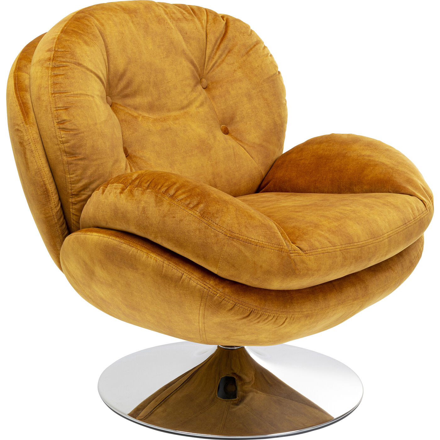 Кресло вращающееся с подлокотниками Cosy Amber