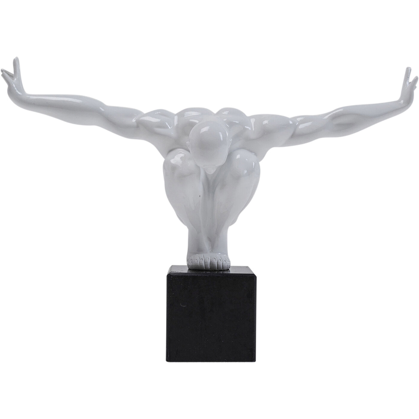 Фигура декоративная Athlet White Small