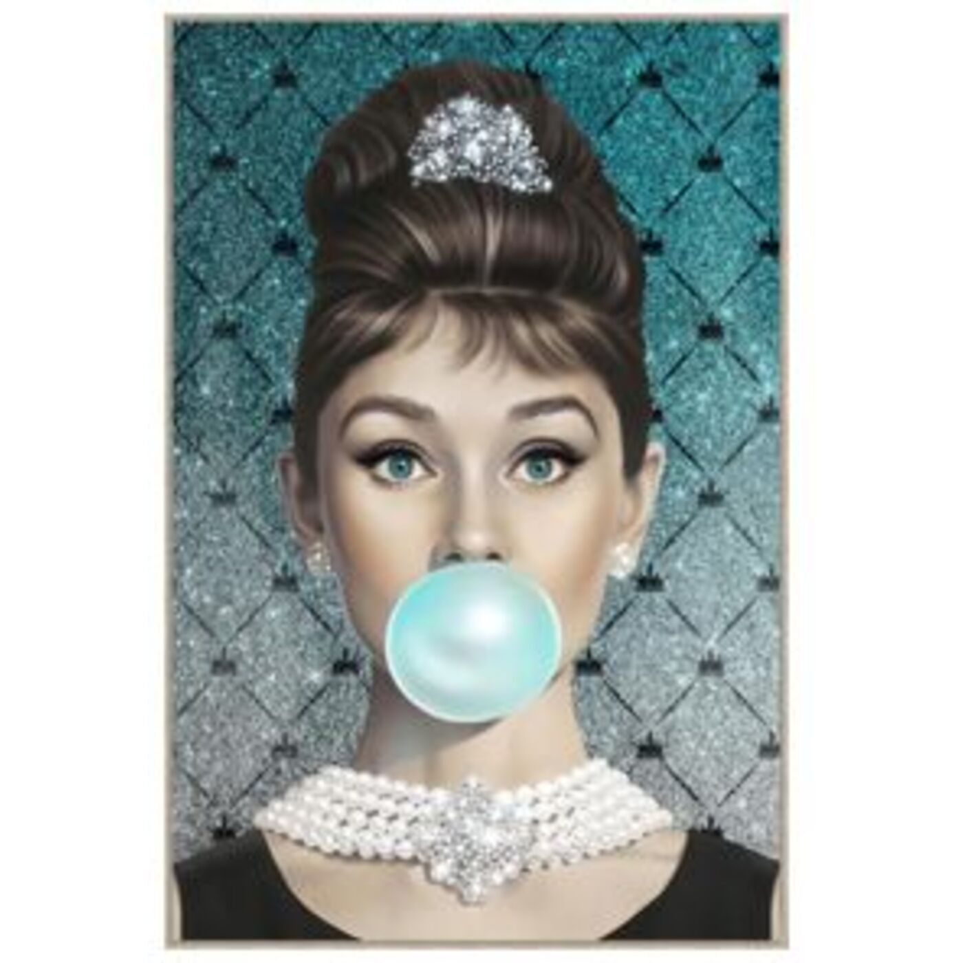 Картина в раме Muse Bubble Diva 80x120cm