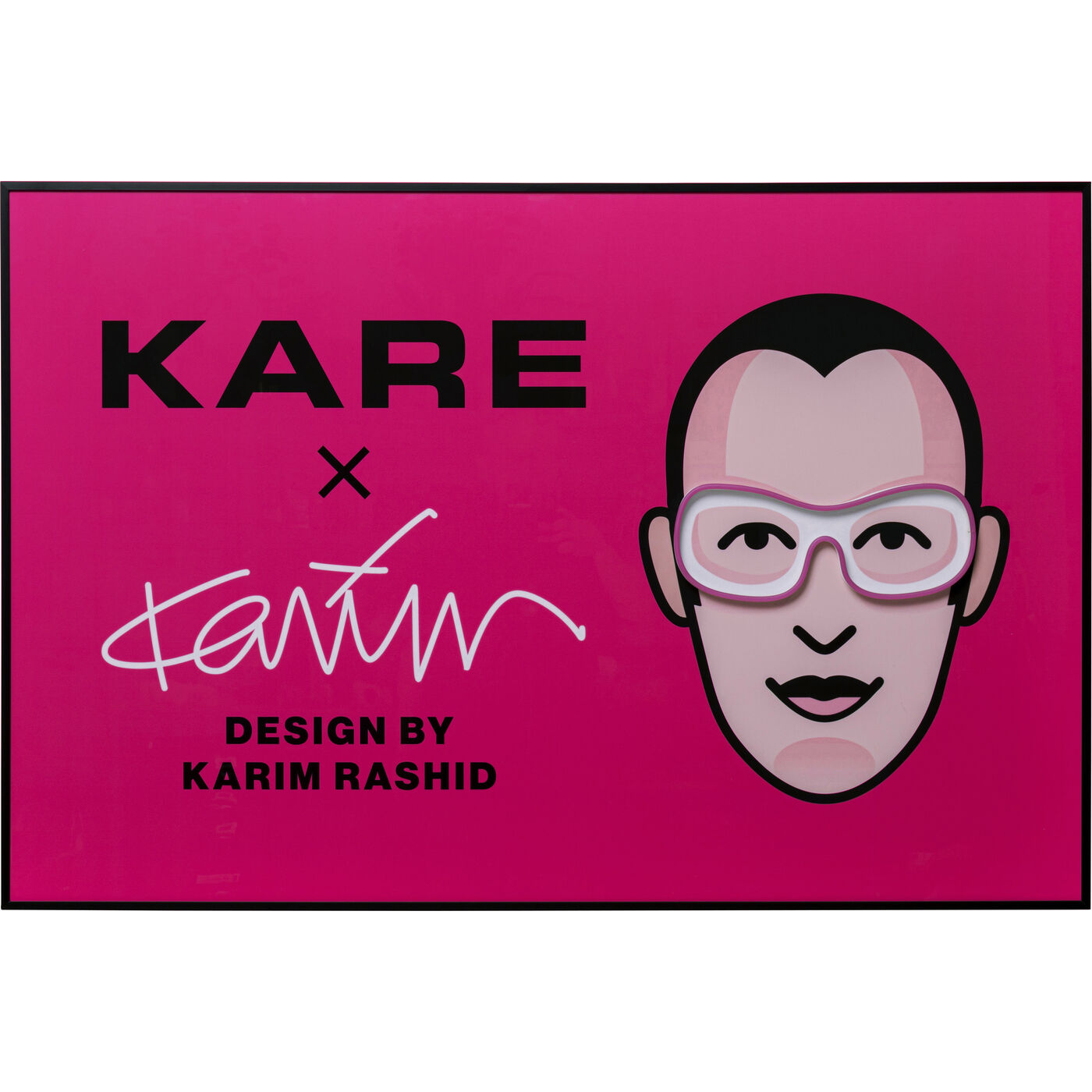 Картина в раме KARE x Karim Rashid 120x80 см