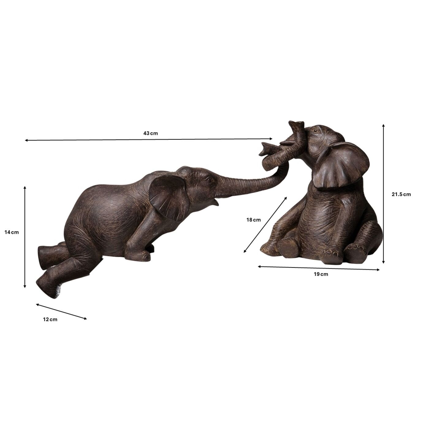 Фигура декоративная Elefant Zirkus(2 шт)