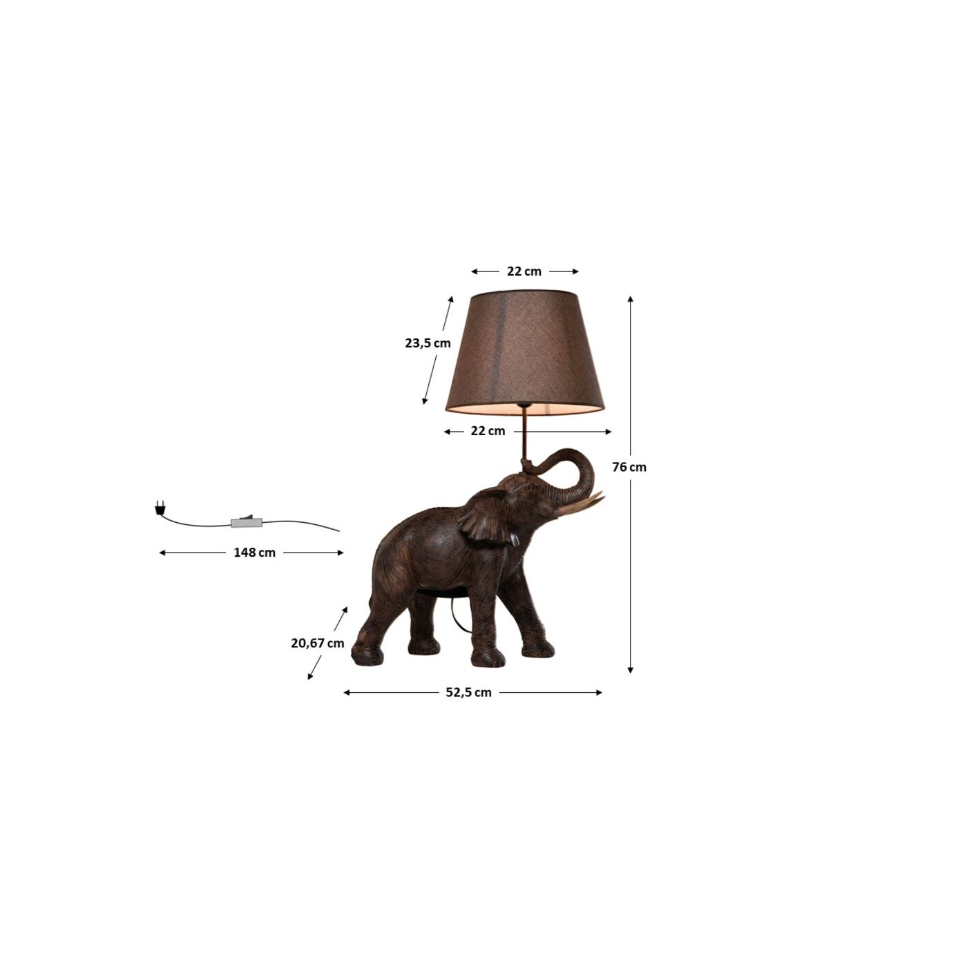Светильник настольный Elephant Safari