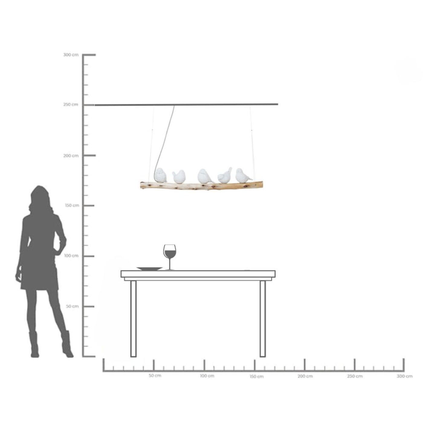 Светильник подвесной Dining Birds