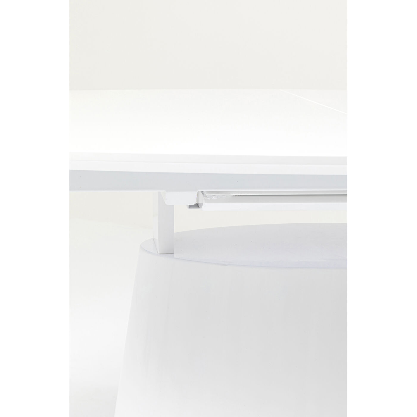 Стол раздвижной Benvenuto White Gloss200(50)x110cm