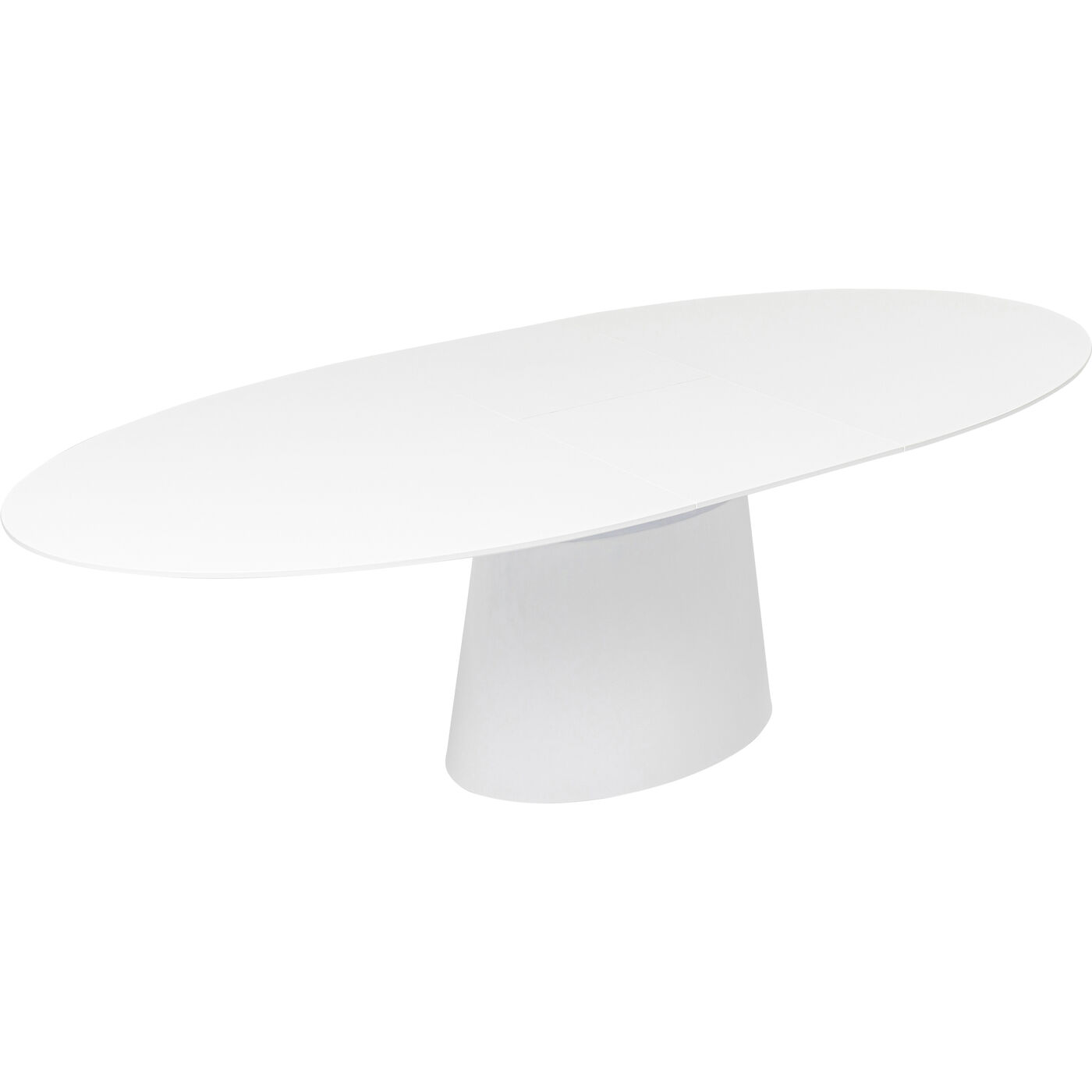 Стол раздвижной Benvenuto White Gloss200(50)x110cm