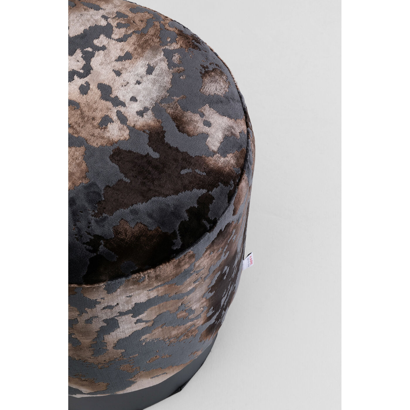 Пуф Cherry Astoria Grey Black Ø36cm Limited