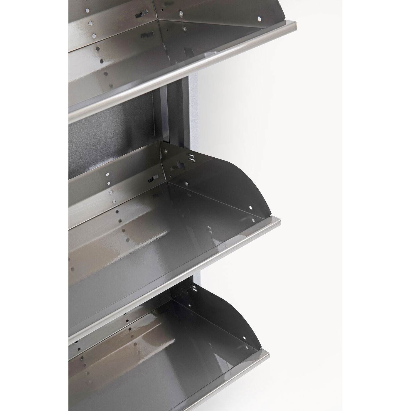 Полка для обуви Caruso 5 Silver brushed