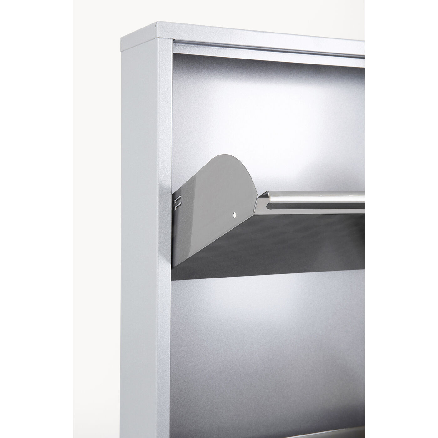 Полка для обуви Caruso 5 Silver brushed