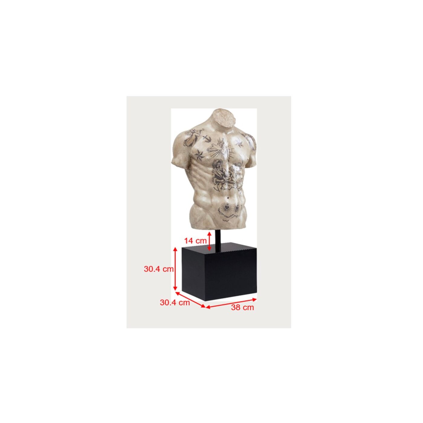 Объект декоративный Torso Tattoo