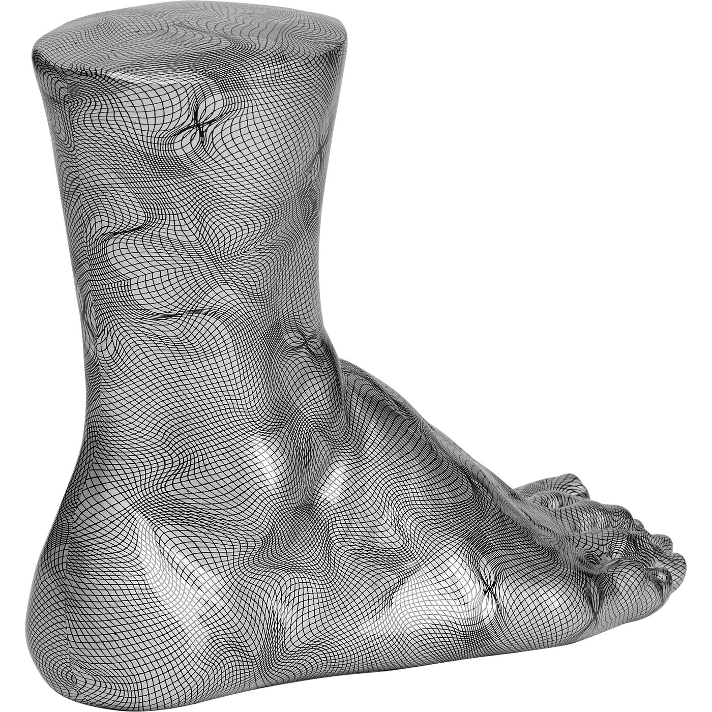 Объект декоративный Foot Grey