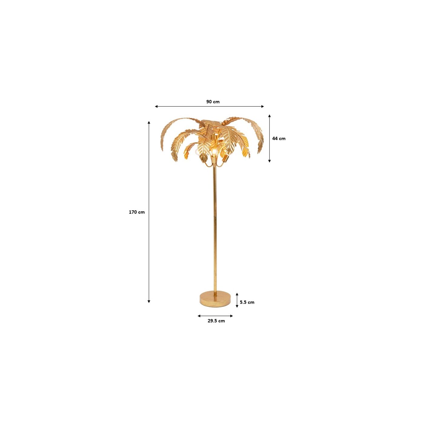 Светильник напольный Palmera 170 см