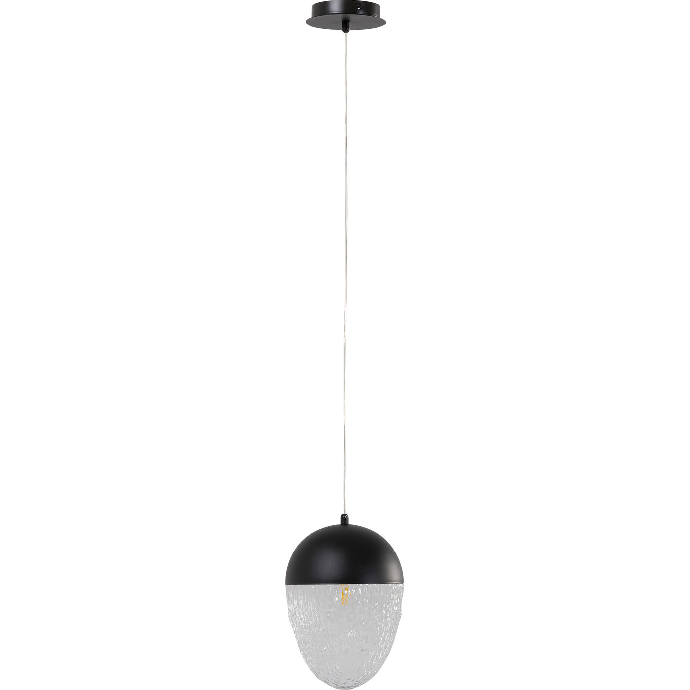 Светильник подвесной Frozen Black Matt Ø20 см